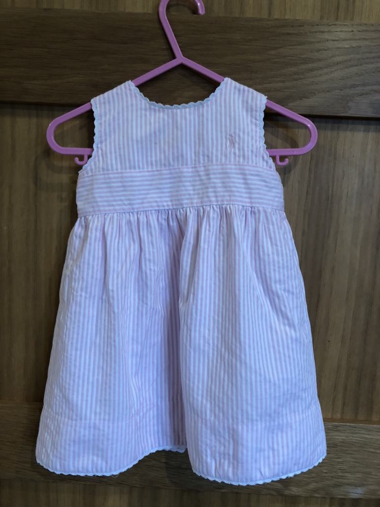 Ralph Lauren designer baby girl dress age 3 to 6 months 