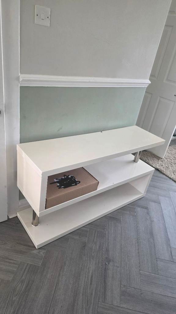 White TV Unit