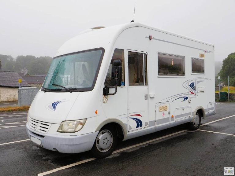 Frankia Compact Class, 2 Berth, 4 Belt, LHD, Bike Carrier, Off Grid Ready