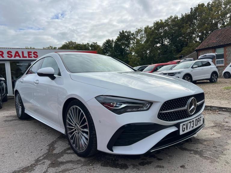 2023 Mercedes-Benz CLA 1.3 CLA180h MHEV AMG Line (Premium) Coupe 7G-DCT Euro 6 (s/s) 4dr COUPE Pe...
