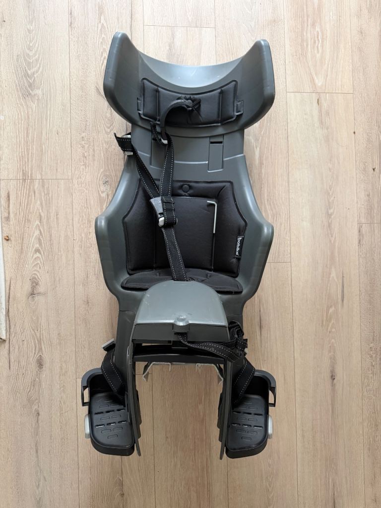 Bobike Child Bike Seat - Grey, Good Condition