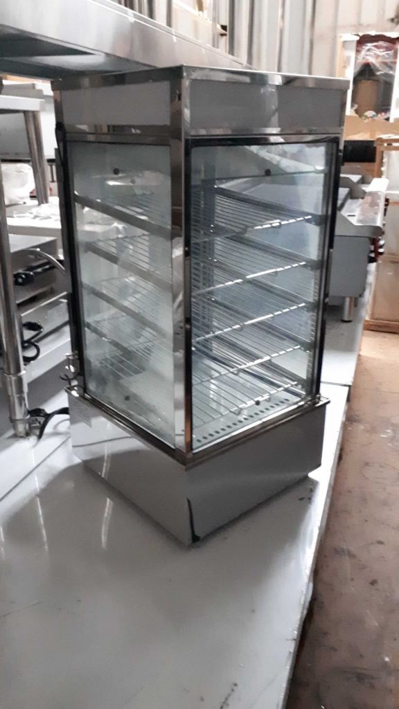 Food display warmer steamer machine new 