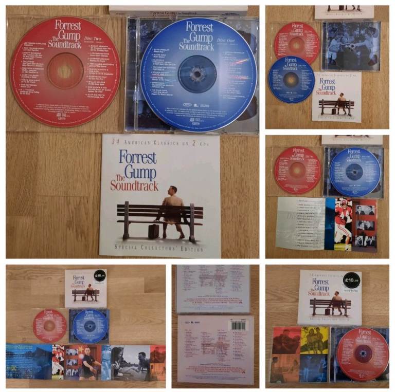 Forrest Gump The Soundtrack  Album Special Edition 34 American Classics On 2 CDs