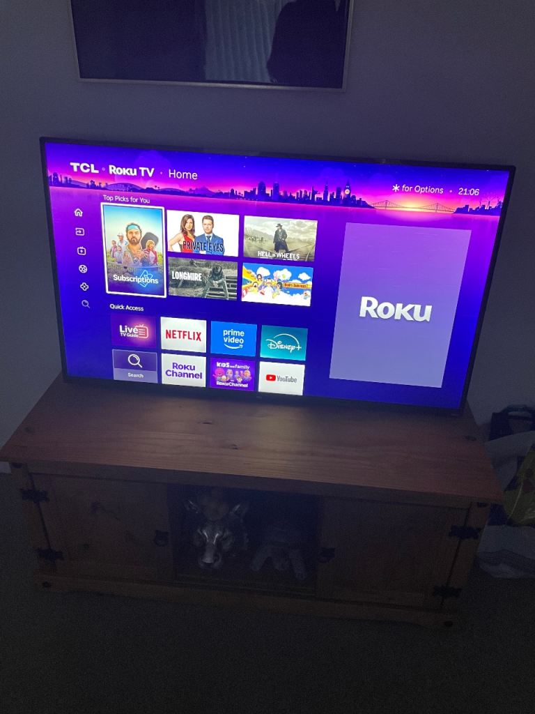 TCL Roku TV – 50” Smart TV, Immaculate Order