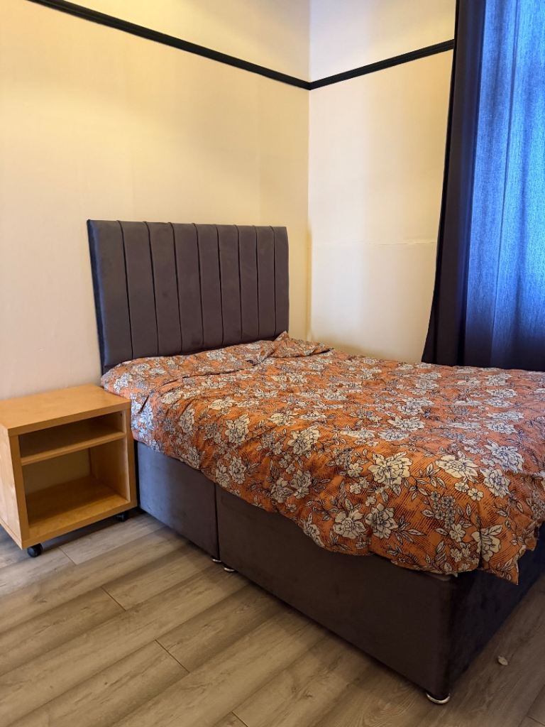 Two bedrooms first floor flat and  one large sitting room 