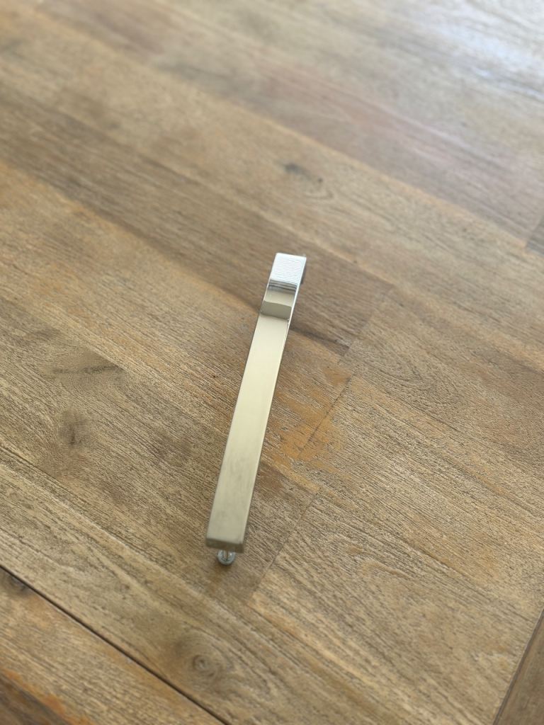 6 chrome symphony kitchen cupboard door handles 