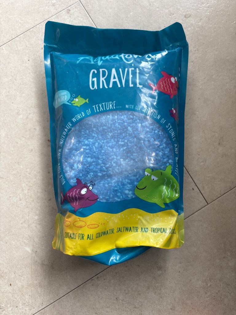 Aquatown Gravel - Blue Mix 2kg - New