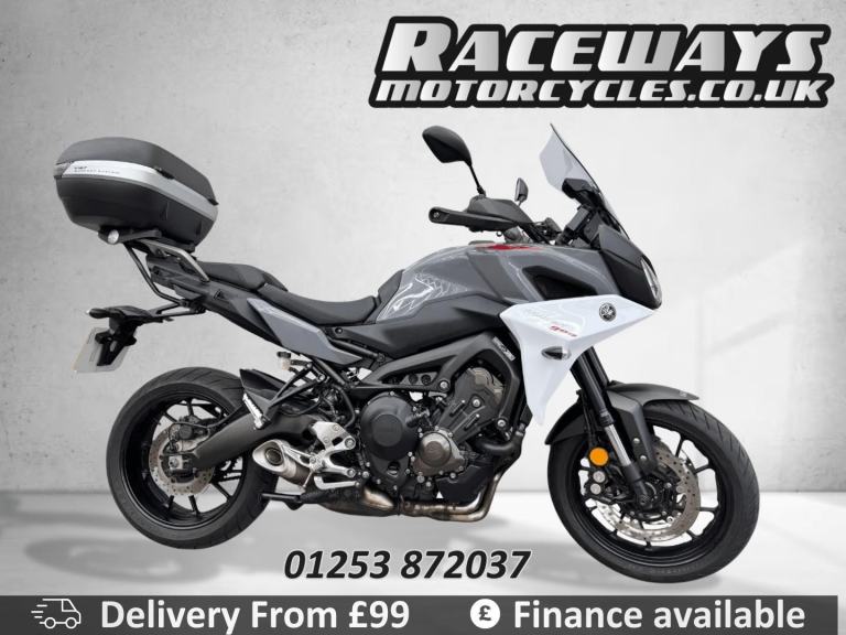 YAMAHA TRACER 900 2018 68 REG 5,743 MILES GREY USED MOTORCYCLE 847CC