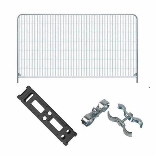 BRAND NEW HERAS TRADE ROUND TOP ANTI CLIMB TEMPORARY FENCE PANEL