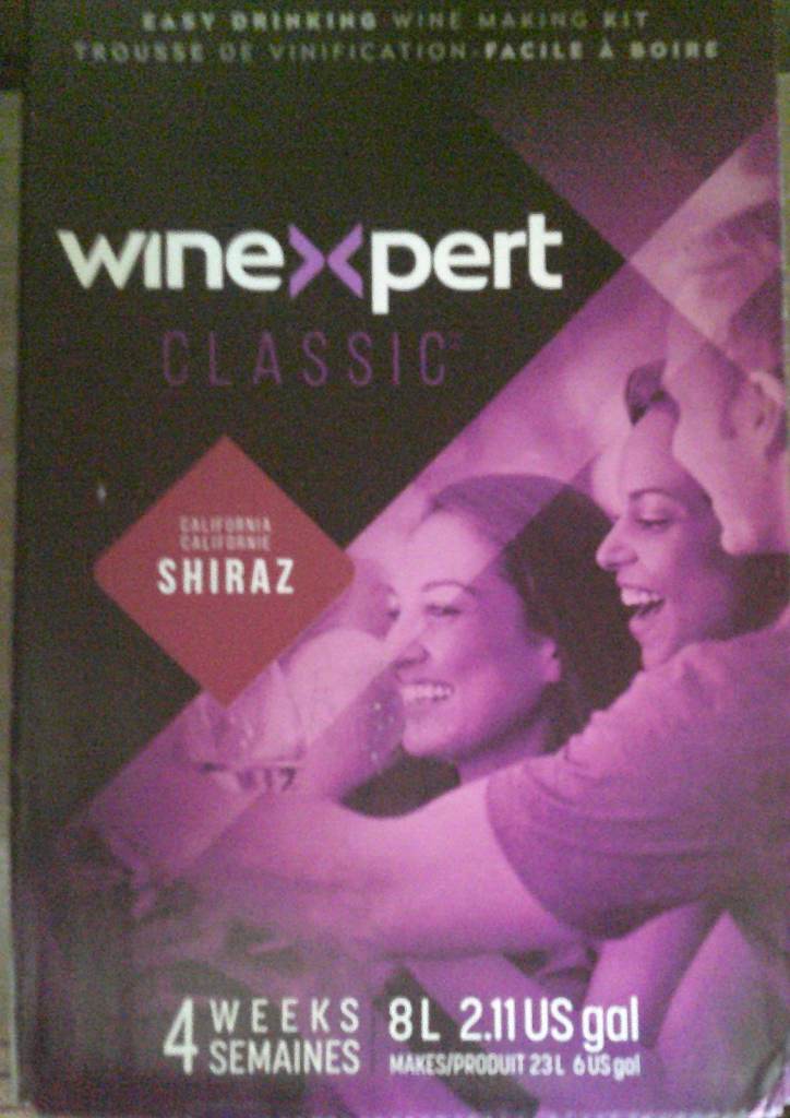 Winexpert Classic Shiraz Wine Making Kit - New