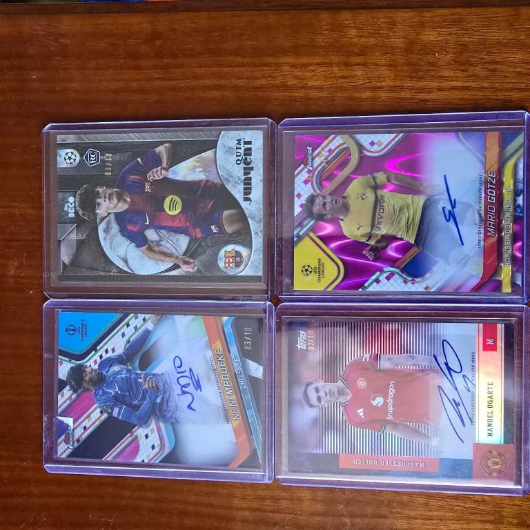 Football card bundle /10 autos!!