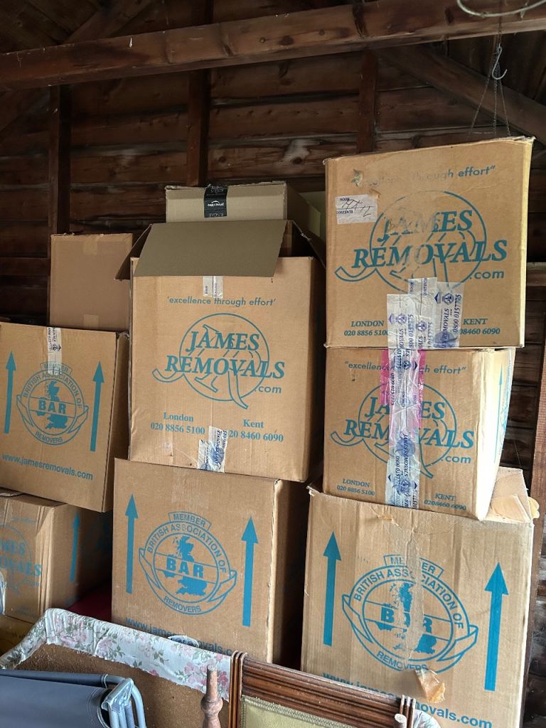 FREE Boxes for house moving or storage 