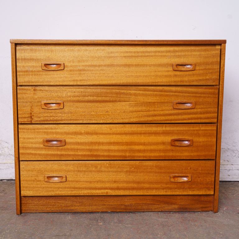 Mid-Century teak chest of drawers DELIVERY AVAILABLE 
