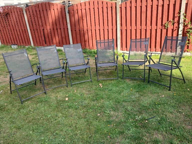 6 garden chairs £15 Great condition S5 area Txt or ring for a quicker response Cheers chris