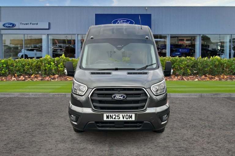2025 Ford Transit 460 Limited AUTO L4 H3 ELWB High Roof 17 Seat Minibus RWD 2.0 EcoBlue 165ps Min...