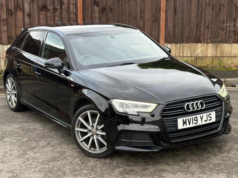 2019 Audi A3 1.0 TFSI 30 Black Edition Sportback Euro 6 (s/s) 5dr HATCHBACK Petrol Manual