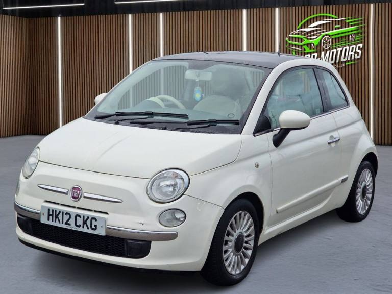 2012 12 FIAT 500 0.9 TWINAIR LOUNGE HATCHBACK 3DR PETROL MANUAL EURO 5 (S/S) (85