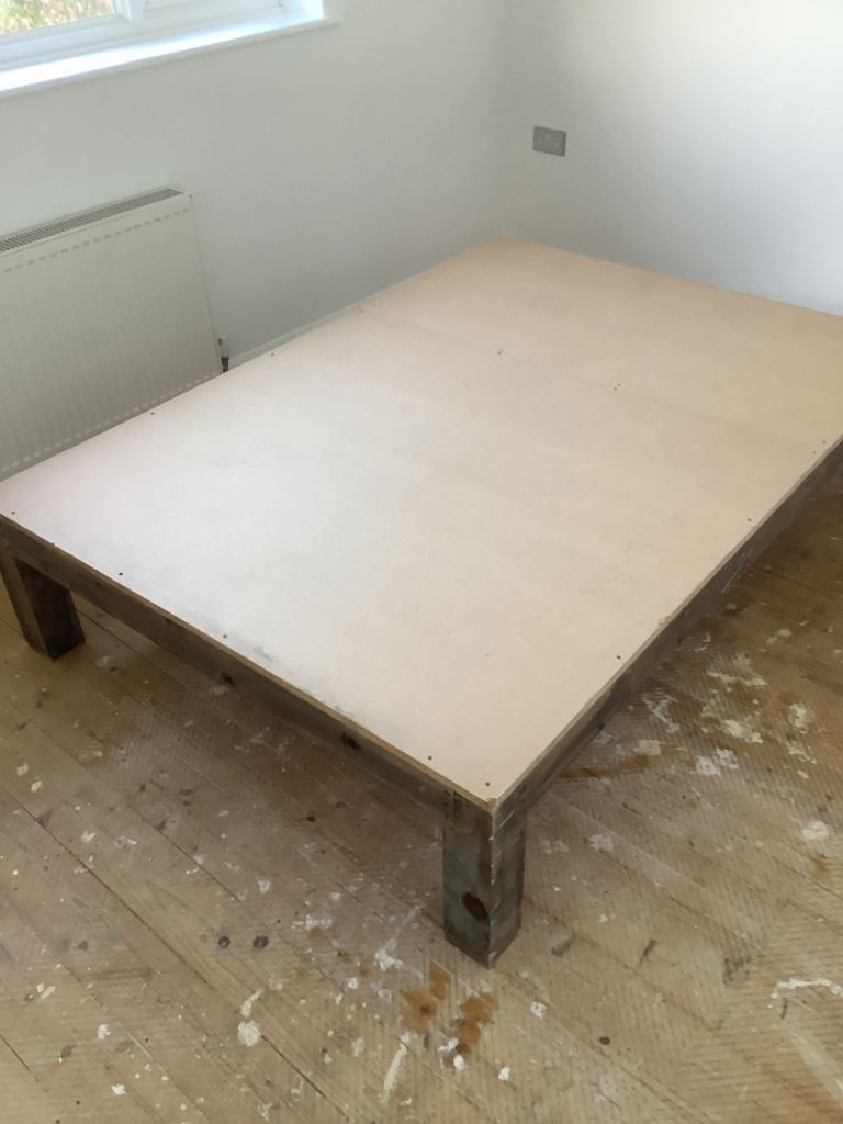 Double bed base absolutely solid