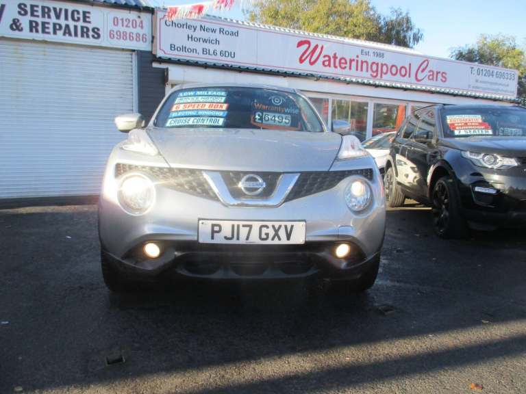 2017 Nissan Juke 1.2 DIG-T N-Connecta Euro 6 (s/s) 5dr HATCHBACK Petrol Manual