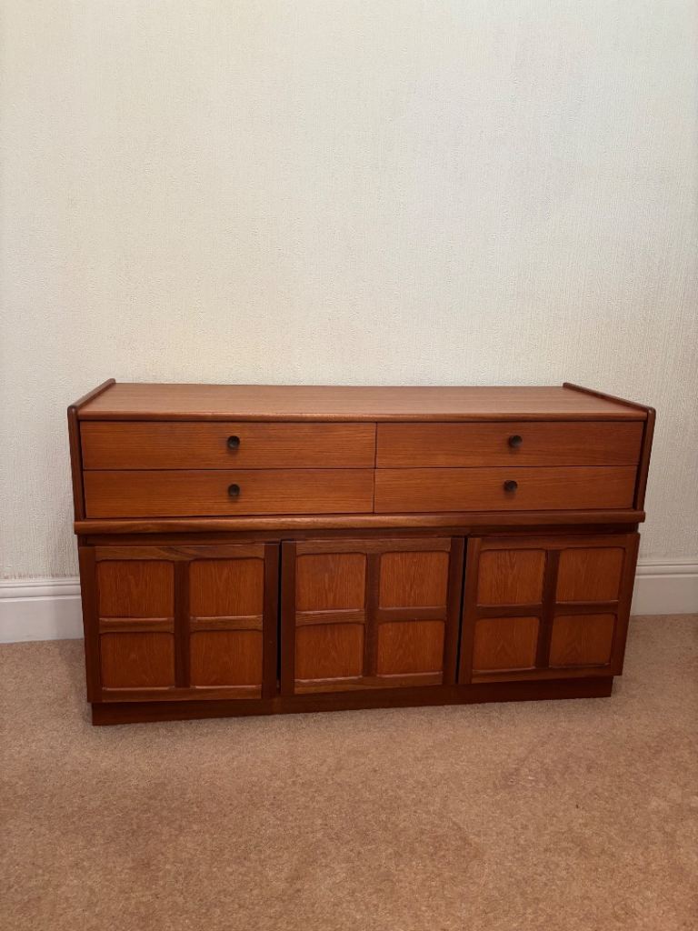 Nathan solid teak extended sideboard