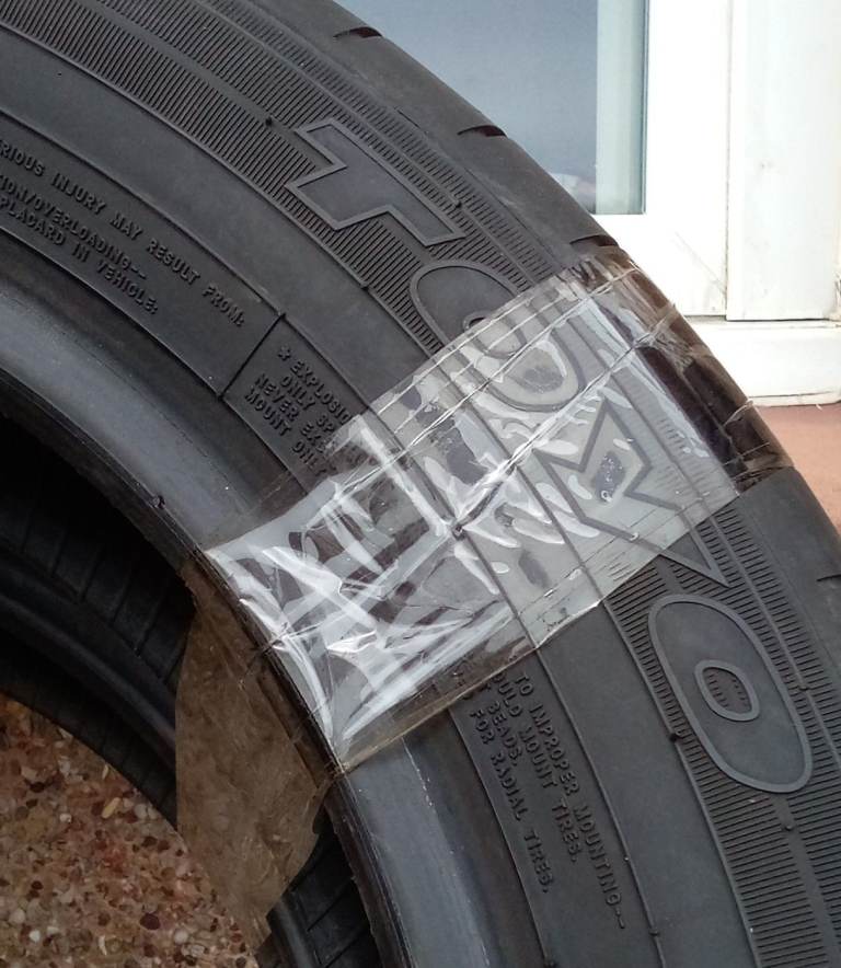 Toyo proxes tyers 185/60/R16