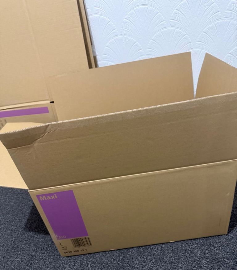 Large Cardboard Moving Boxes – Brand New