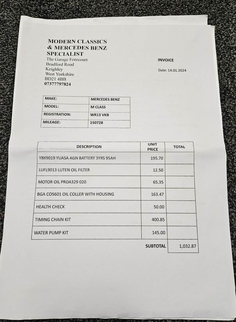 Mercedes Benz ML250 AMG-Sport BlueTec 7G-Tronic Plus Auto - ULEZ Compliant