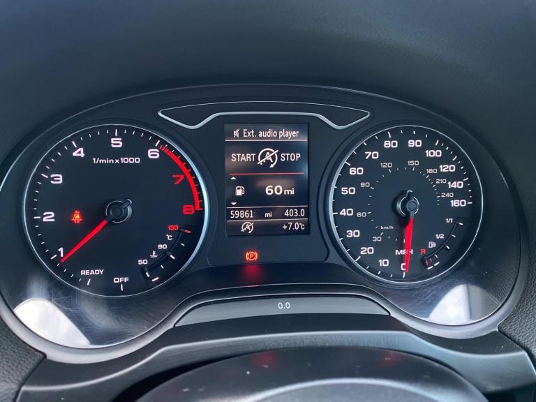 2017 Audi A3 1.5 TFSI CoD S line Euro 6 (s/s) 3dr HATCHBACK Petrol Manual