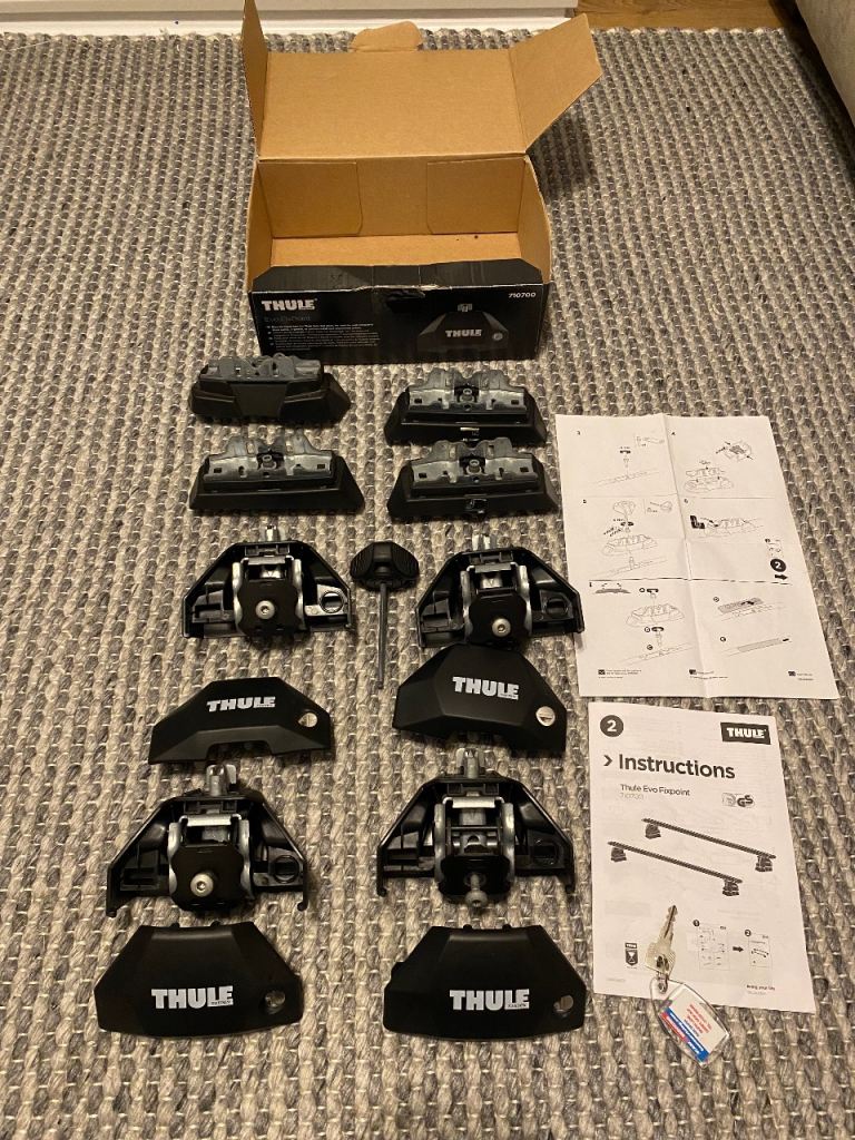 Roof bar fittings for Mazda CX-5 & CX-9