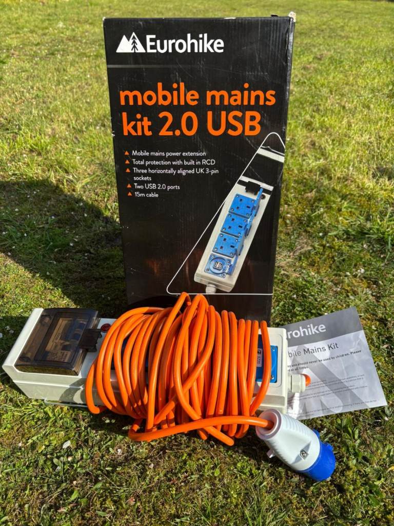 Mobile Mains for camping 