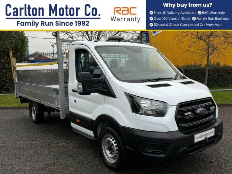 2020 Ford Transit 2.0 350 EcoBlue Leader C/Cab 2 Door DROPSIDE RWD L4 Euro 6 (s/