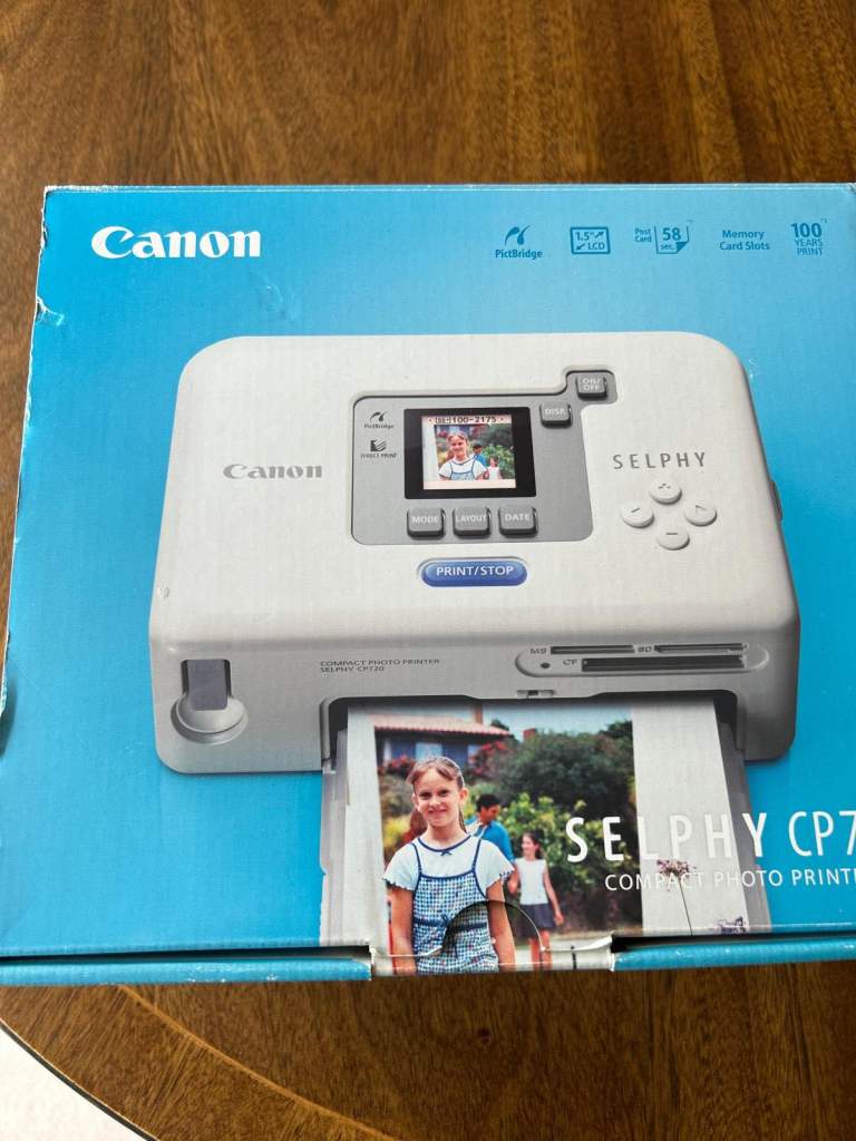 CANON SELPHY PRINTER CP720