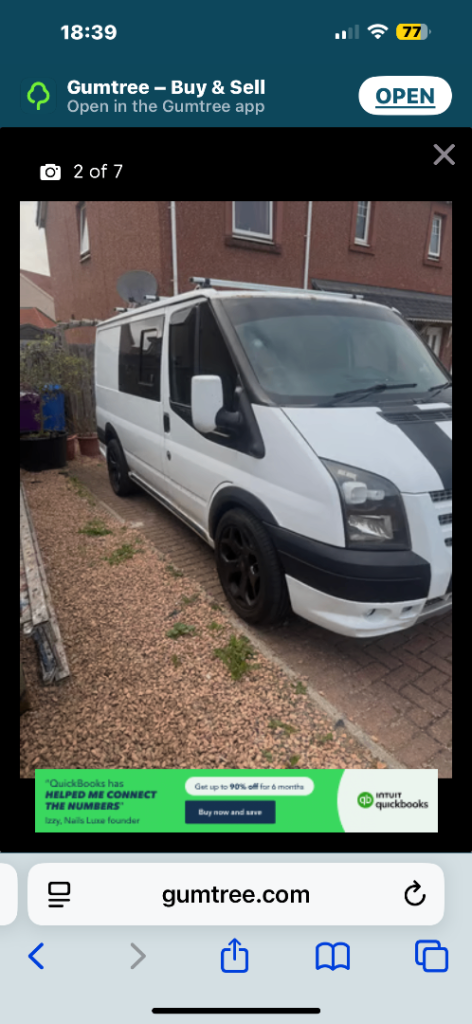 Ford, TRANSIT, Panel Van, 2012, Manual, 2198 (cc)