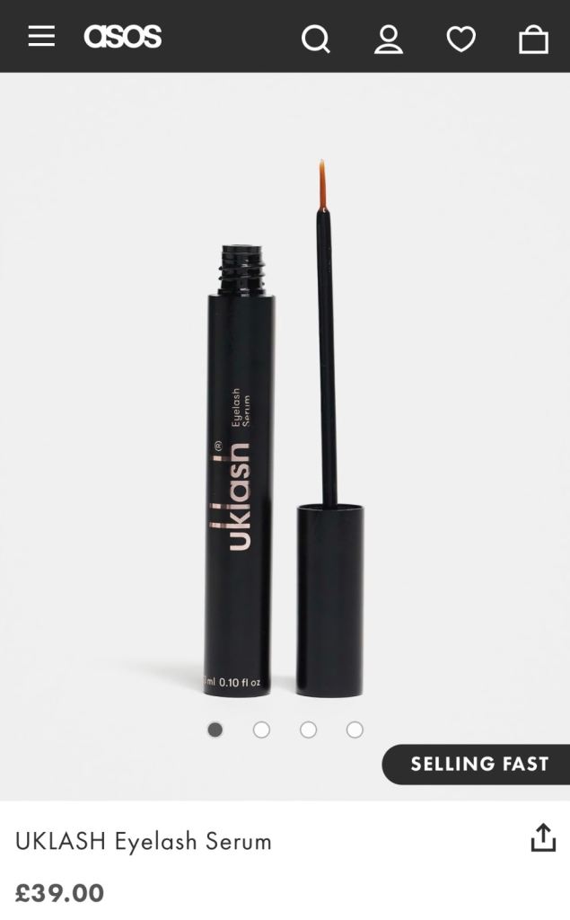 UKLASH Eyelash Serum - New in Box