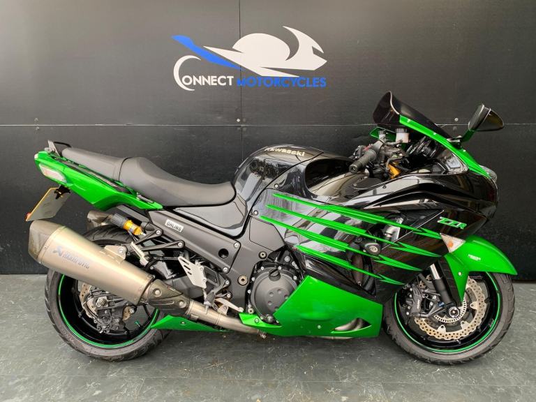 KAWASAKI ZZR 1400 PERFORMANCE SPORT 2014 LOW MILEAGE HPI CLEAR