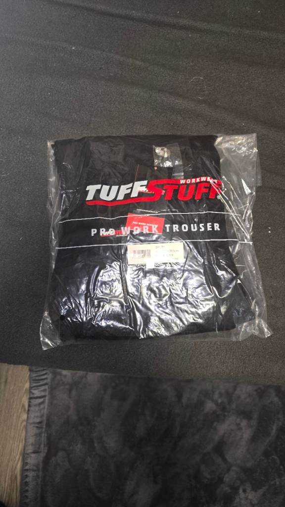 TuffStuff Pro Work Trousers – Black, Brand New