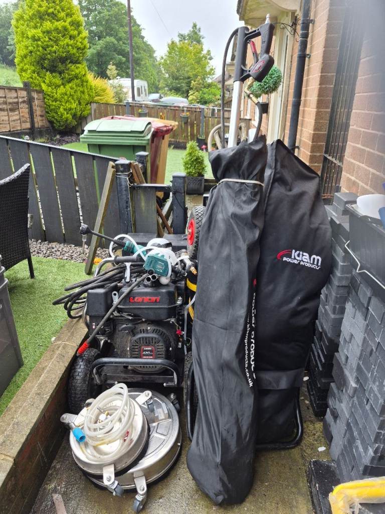 Loncin Petrol Pressure Washer with Surface Cleaner