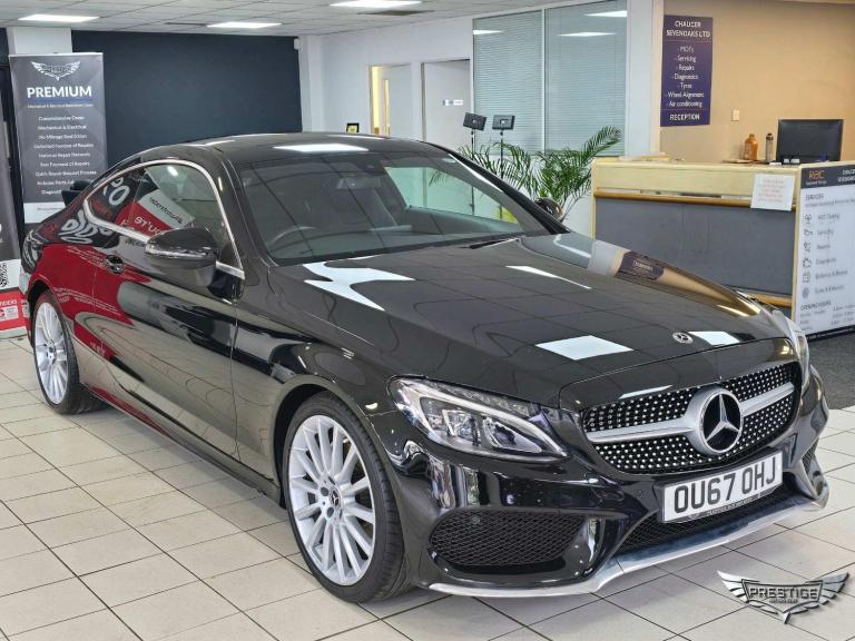 2017 Mercedes-Benz C Class 2.0 C200 AMG Line Euro 6 (s/s) 2dr COUPE Petrol Manual