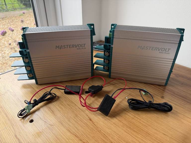 2 x Mastervolt DC to DC 50 amp Chargers
