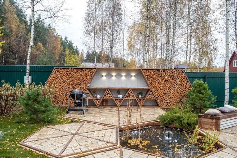 Custom Made Wood Firewood Shed — Custom Made Log Store — Made