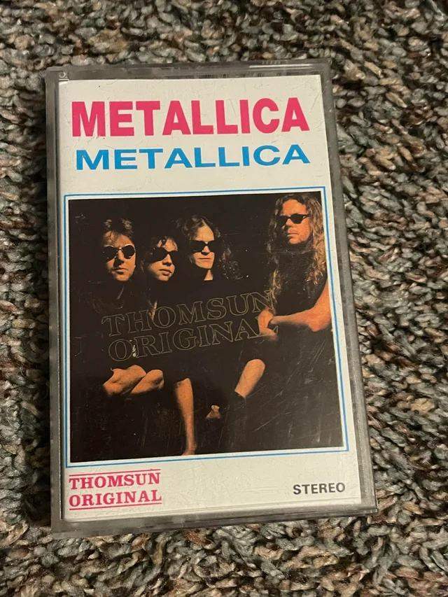 Metallica 'Black Album' Saudi / UAE Cassette Thomsun Original 1992 - Rare
