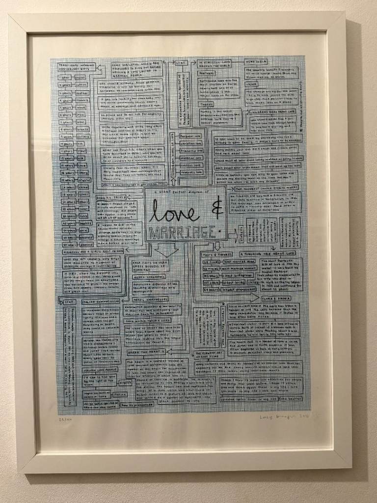 Framed Limited Edition Print — "Love & Marriage" by Lucy Ginger, 2011 | 25/100
