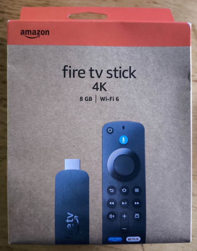 BNIB Amazon Fire TV Stick 4K / 8GB WiFi 6 / Dolby & Atmos