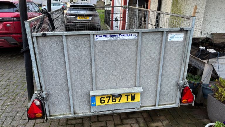 Ifor Williams car trailer 