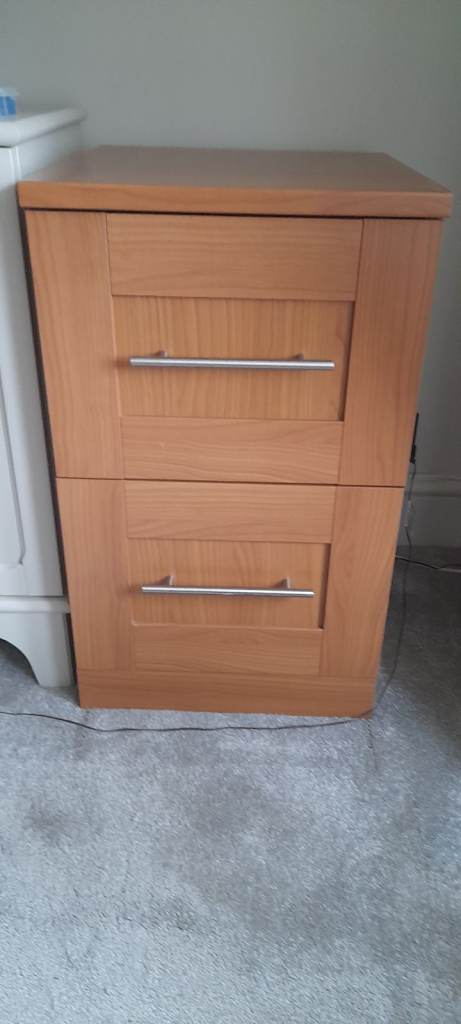 Teak Filing Cabinet