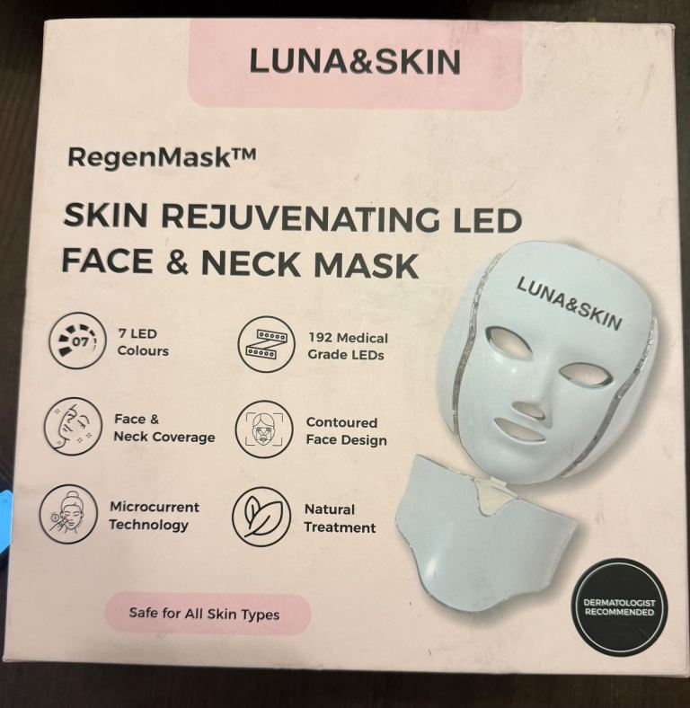 Face&neck led mask Luna&Skin