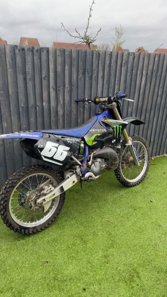 Yamaha Yz 125 2001 Motocross Bike 2 Stroke Vmxdn Steel Frame 2 Stroke
