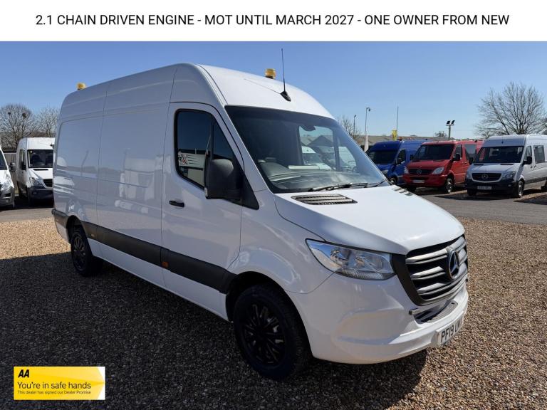 2019 Mercedes-Benz Sprinter 2.1 316 CDI Panel Van 5dr Diesel Manual RWD L2 H2 Euro 6 (163 ps) Pan...