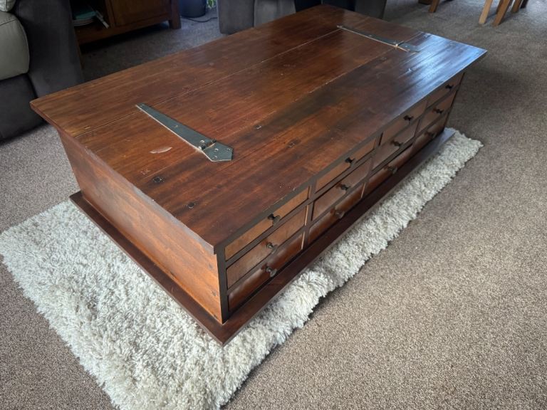 Laura Ashley Style Garrat 12 Drawer Coffee Table possible delivery