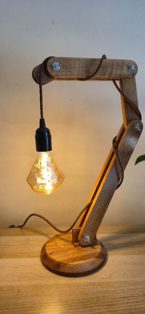 Industrial style lamp